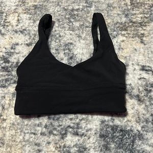 black reversible lululemon align sports bra